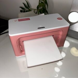 💗 MUNBYN 4x6 Thermal Shipping Label Printer – Pink! 💗